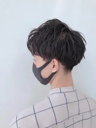 ショート ヘアアレンジ メンズ メンズZina代表 田端 麗治のヘアスタイル