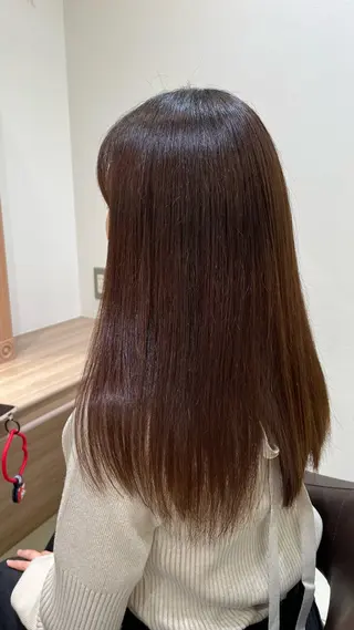 セミロング カラー 【メンズパーマ✨️ 髪質改善矯正】岩城のヘアスタイル