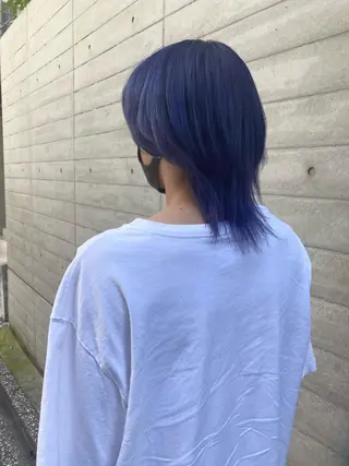 メンズ ✨色持ちの良い艶 カラー✨蟹江真世のヘアスタイル