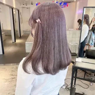 ミディアム ✨カラー人気✨ GAME原宿店のヘアスタイル