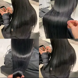 ロング カラー 💖ブリーチなし透明 感💖ASAHIのヘアスタイル