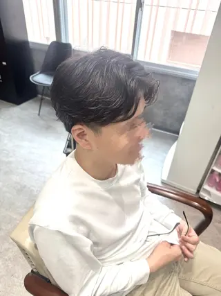 パーマ メンズ 伊関 優愛*.+ﾟのヘアスタイル