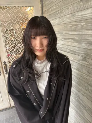 ロング 【美ボブ.艶カラー. 梅田茶屋町】midoのヘアスタイル