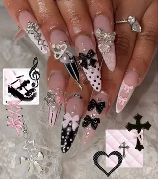 ネイル 長さだし専門店 M2 rikaのネイルデザイン