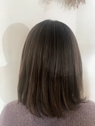 ミディアム ⭐️似合わせ⭐️ ほかぞの　りかのヘアスタイル