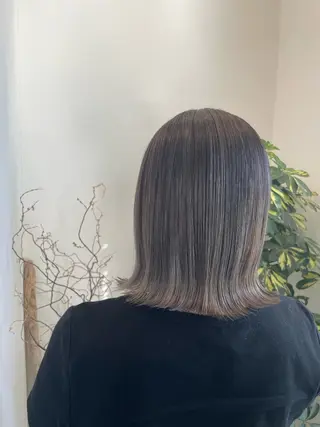 ミディアム カラー ブリーチ👩🦳/ ✂︎MANAMIのヘアスタイル