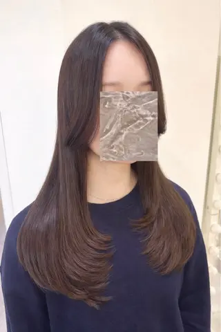 ロング CARE神戸店所属・SAKI /カラー/神戸/三宮のヘアスタイル