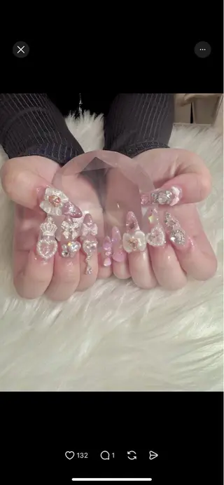 ロング JillNails Niinaのネイルデザイン