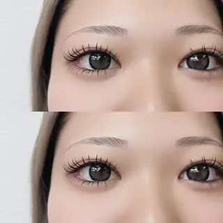 マツエク・マツパ eyelash salon f 守口市駅店 パリジェンヌ・フラットラッシュ【フランク】所属・【Frank】 momonaのマツエク・マツパデザイン