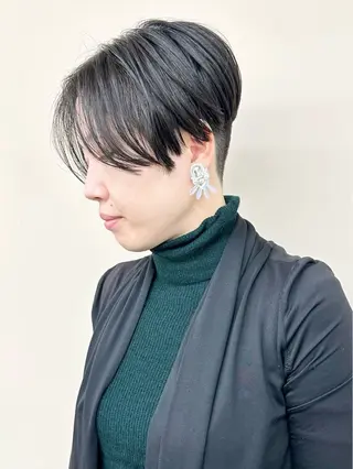 ショート ボブ/ゆるふわ ボブパーマ/とういのヘアスタイル