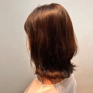 ミディアム 木藤 美朝のヘアスタイル
