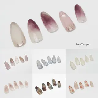 ネイル 【尾下】 ロイヤル•セラピストのネイルデザイン