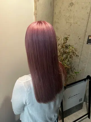 ロング カラー 🌝ぷる艶ハイトーン 柔らかヘア🍅まあやのヘアスタイル