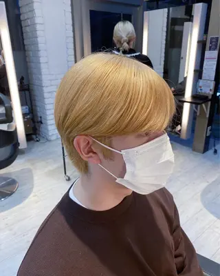 ロング カラー 鈴木/ニュアンス パーマ/メンズのヘアスタイル