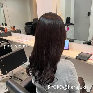 セミロング カラー 🤍美髪×艶カラー RYOKO🤍のヘアスタイル
