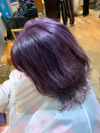 ミディアム ✨縮毛矯正✖︎顔周り レイヤー✨ナカムラのヘアスタイル