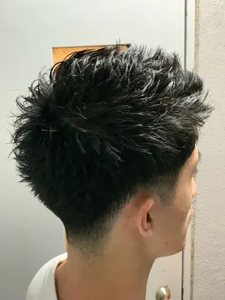 ショート メンズ HIRO銀座　三上 東真のヘアスタイル