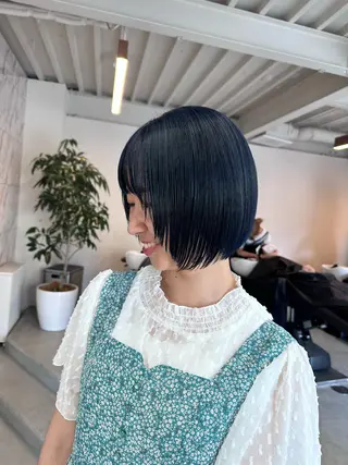ショート カラー ハイトーン×似合わせ 🌱中川慎之介のヘアスタイル