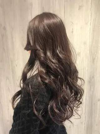 ロング カラー Renatus店長 金子裕美のヘアスタイル