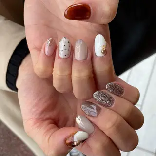 ネイル 新井 ひなののネイルデザイン