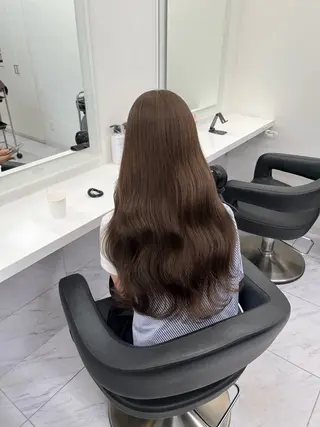 ロング カラー 🎀暖色/ラベンダー /paru🤍のヘアスタイル