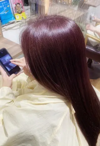 ロング カラー 【平日のみ受付】河村 優佑のヘアスタイル