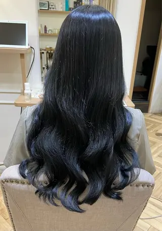 ロング レイヤーカット 🇰🇷SAYAのヘアスタイル