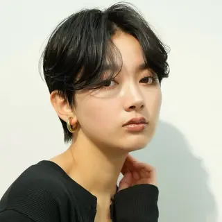 ショート ウルフ🦋顔まわり ❤︎ ͛MEIのヘアスタイル