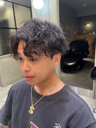 パーマ メンズ 池袋／メンズ特化✂️ 和野瑛怜菜のヘアスタイル