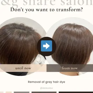 ショート 脱白髪染め特化 ショート専門/阿部のヘアスタイル