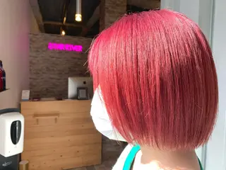 ミディアム カラー 吉田 聡一のヘアスタイル