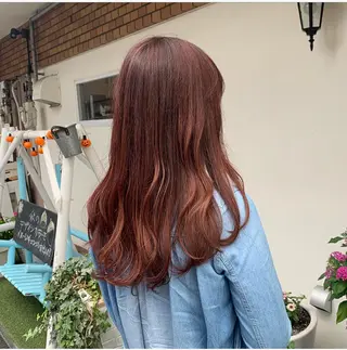 ロング カラー stylist店長 岡本真依のヘアスタイル