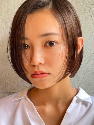 ミディアム [自由が丘]ハヤカワ /縮毛矯正/髪質改善のヘアスタイル