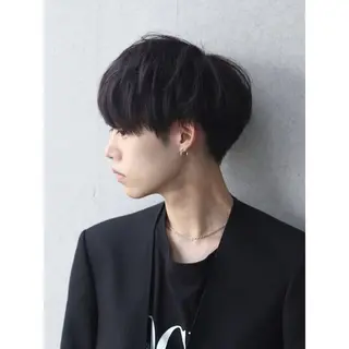 パーマ メンズ Emitas.柳通り店所属・山﨑 大暉【ダブルカラー】のヘアスタイル