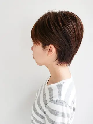 ショート カラー 美髪⭐︎髪質改善 井上 康司のヘアスタイル