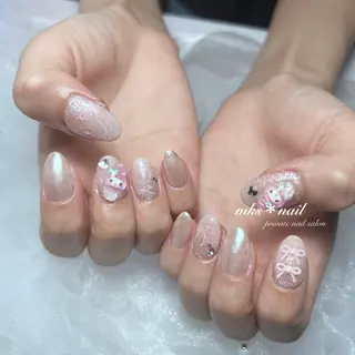 ネイル mks＊nail //  枚方長尾のネイルデザイン