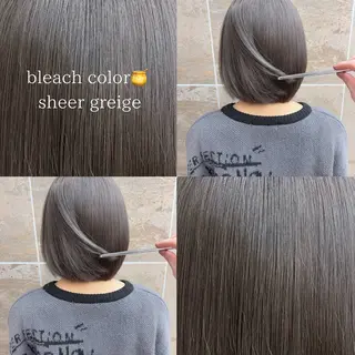 ミディアム カラー 《柔らかhair𓍯 》木村美姫のヘアスタイル