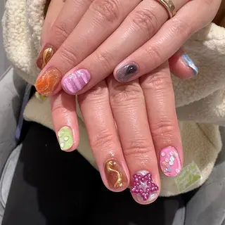 ネイル 🎶個性派ネイル💅 /Komachi❤️のネイルデザイン