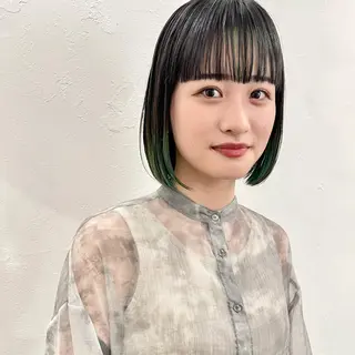 ショート カラー beronica ベロニカのヘアスタイル