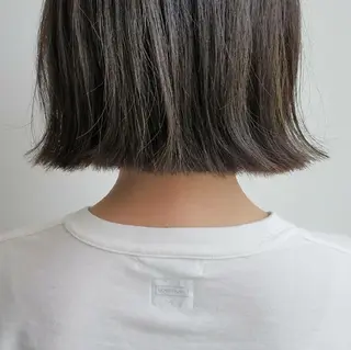 ショート カラー ヘアアレンジ パーマ iplus まつげ、眉毛、耳つぼのマツエク・マツパデザイン