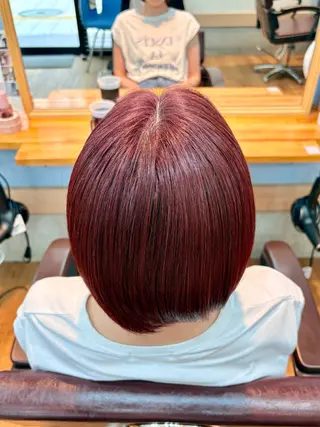 ロング カラー 髙木 優人のヘアスタイル