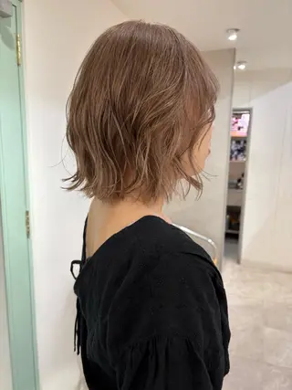 カラー 大山 茶子のヘアスタイル