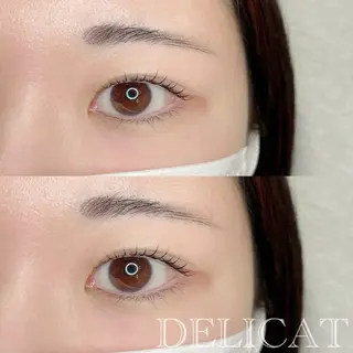 マツエク・マツパ DELICAT MIHOのマツエク・マツパデザイン