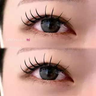 マツエク・マツパ EYELA 小築🐈‍⬛🤍のマツエク・マツパデザイン