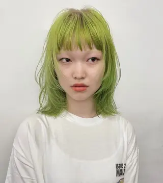 ミディアム カラー パーマ ヘアアレンジ メンズ キッズ ✴︎UNU ✴︎モエカのヘアスタイル