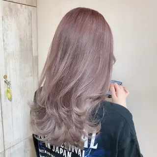 ロング カラー 顔まわりカット🌟 くびれヘア/寺門遥輝のヘアスタイル