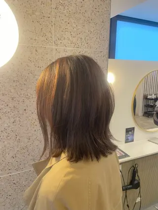 ミディアム perfumeby afloat羽南のヘアスタイル