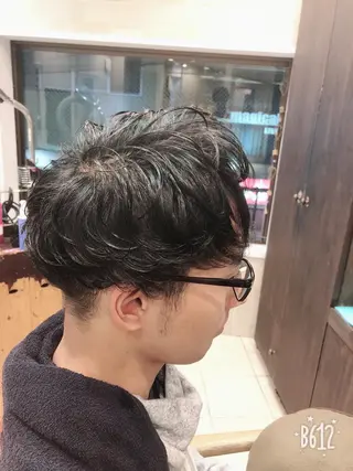 ミディアム 髪質改善 カラーJILLのヘアスタイル