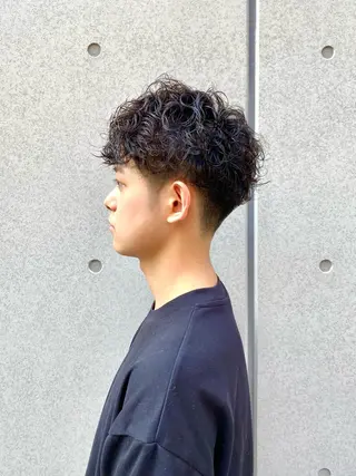 ショート パーマ メンズ KEN KENのヘアスタイル