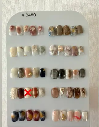 ネイル 自由が丘サロン あやめ💅のネイルデザイン